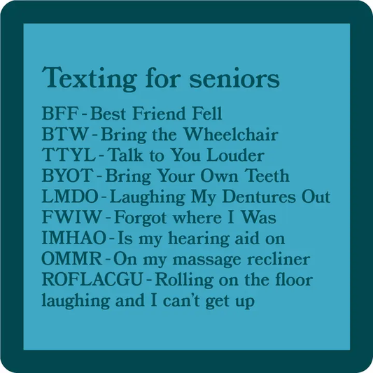 Coaster - Texting For Seniors