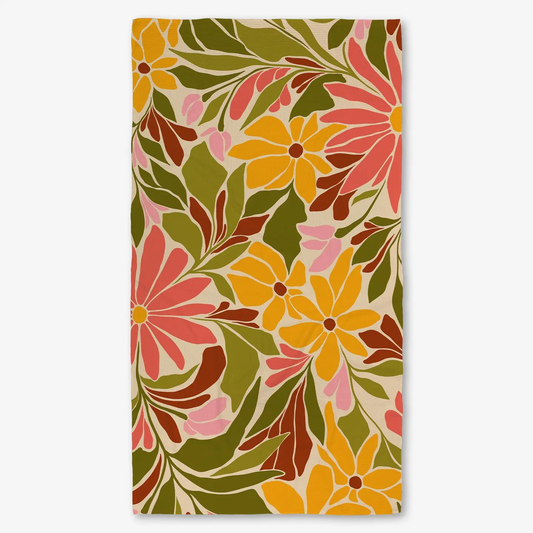 Luxe Bath Towel: Blooming Tan