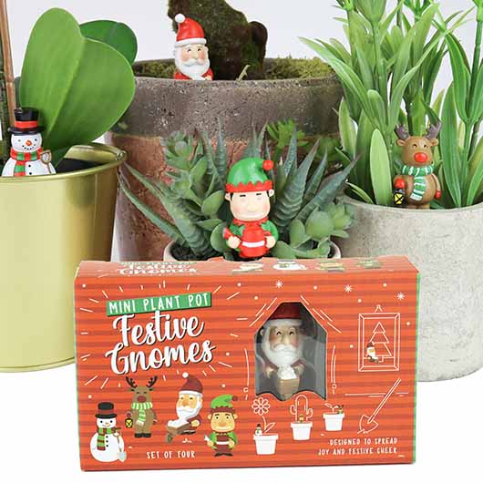 Festive Gnomes Plant Markers