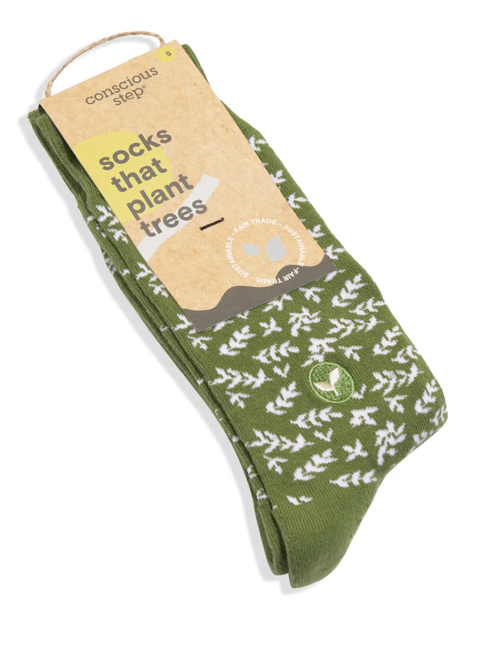 Socks That Plant Trees Green Branches