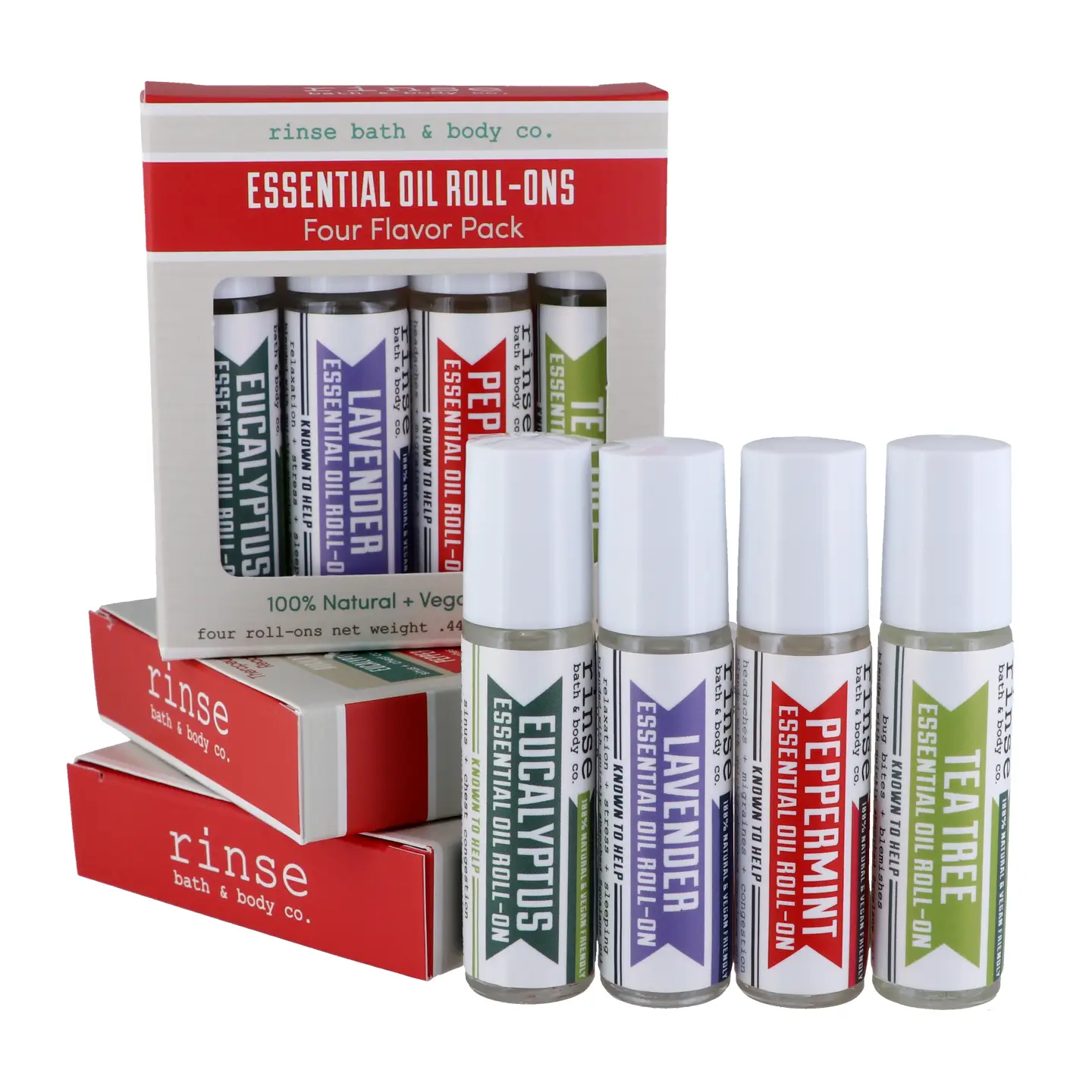 Roll-On Essential Oil Pack of 4