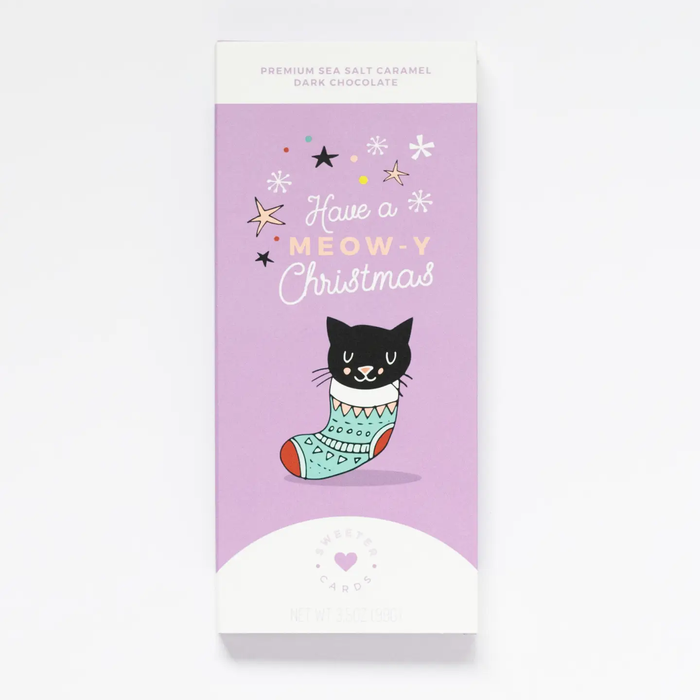 Have A Meow-Y Christmas Chocolate Bar Card