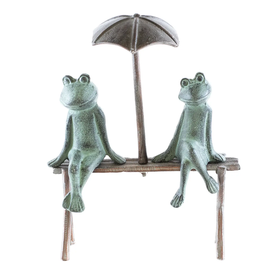 Freddie Frog First Date Umbrella Art