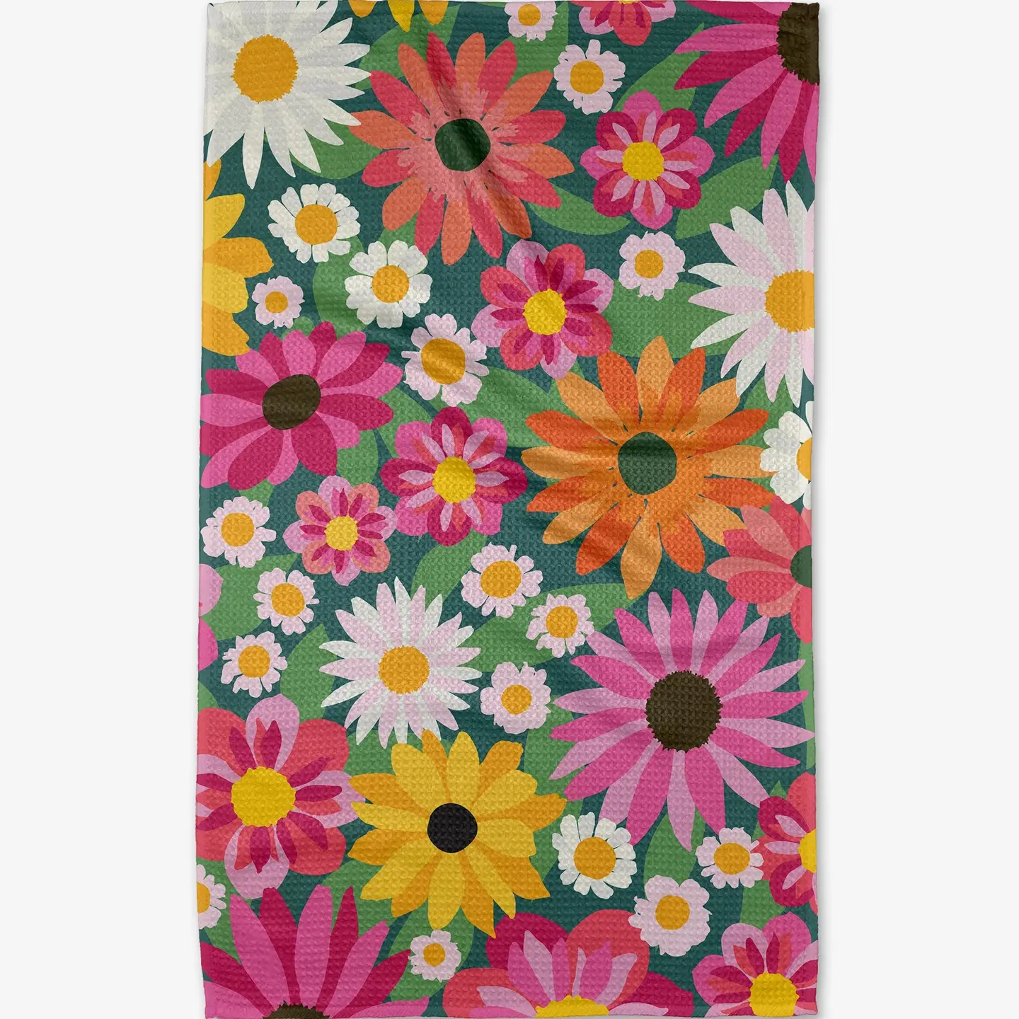 Geometry Tea Towel: Wild Blooms