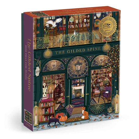 The Gilded Spine Foil Puzzle 1000pc