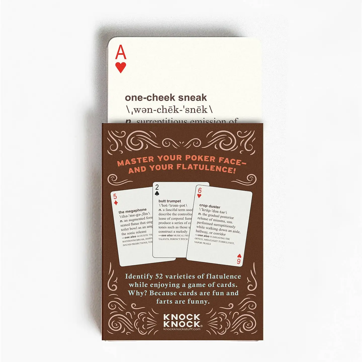 52 Farts Playing Cards