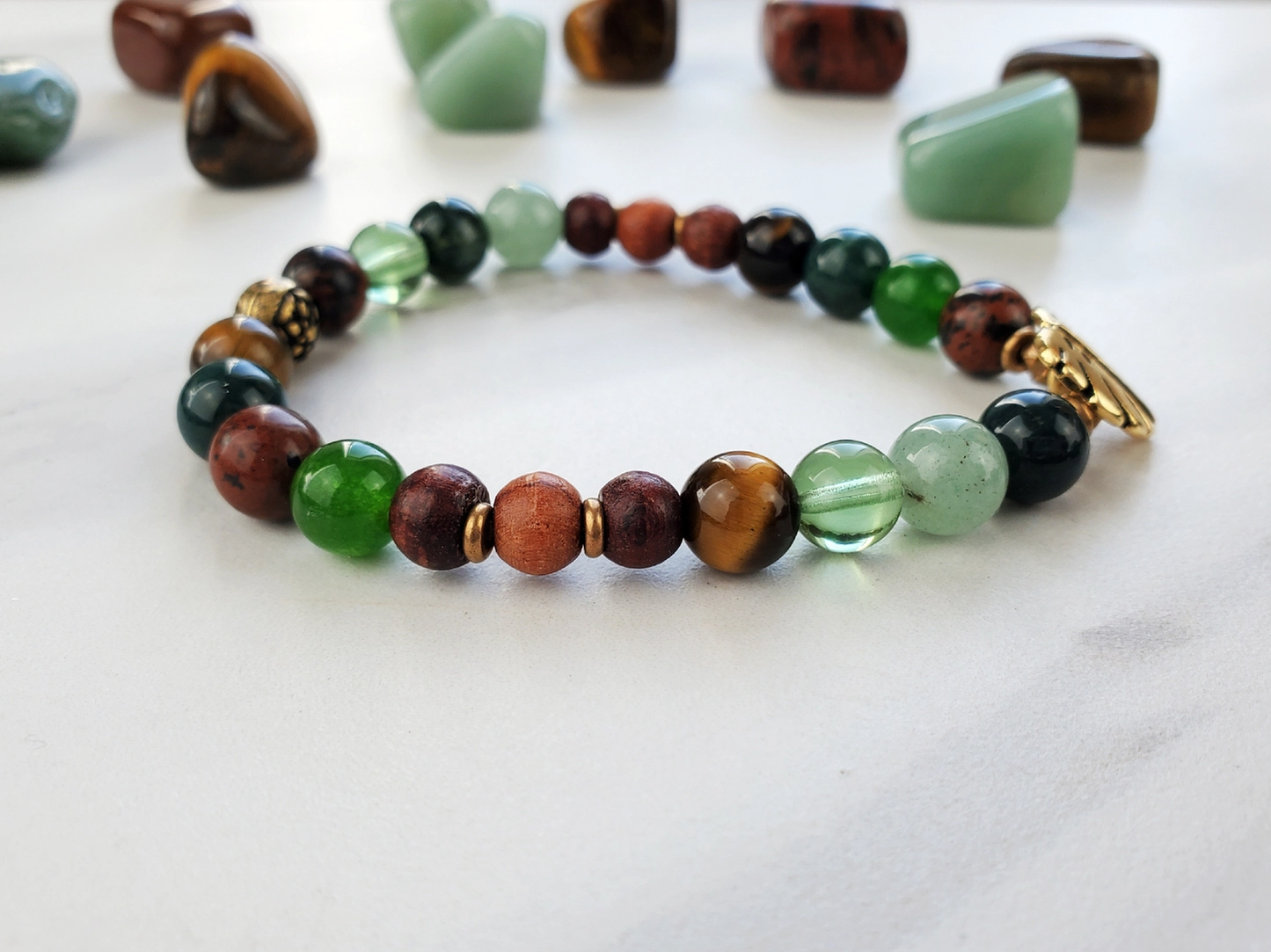 Plant Mama Gemstone Bracelet