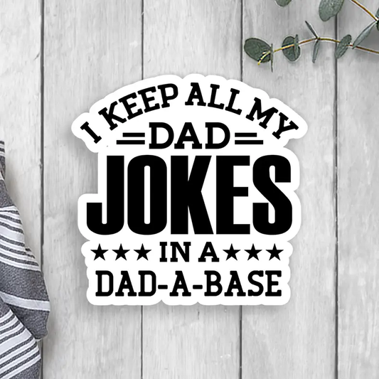 Dad Jokes Sticker