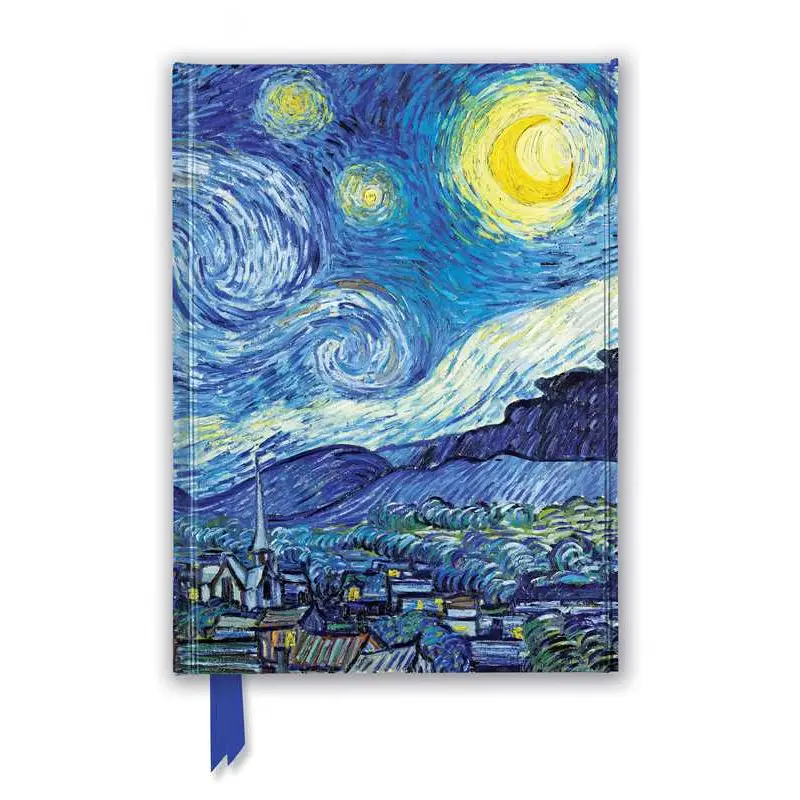 Van Gogh Starry Night Foiled Notebook