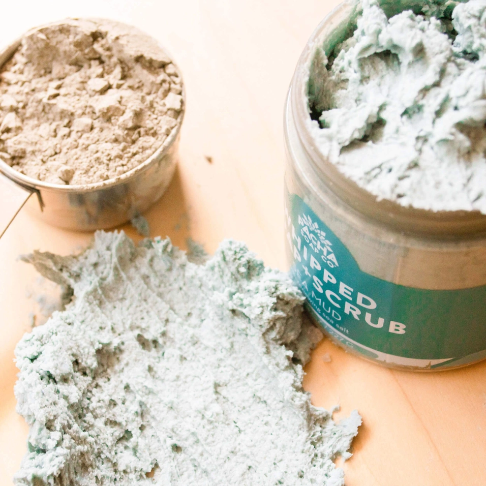 Sea Mud Whipped Soap + Scrub