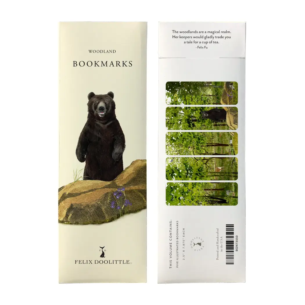 Woodland Bookmark Set