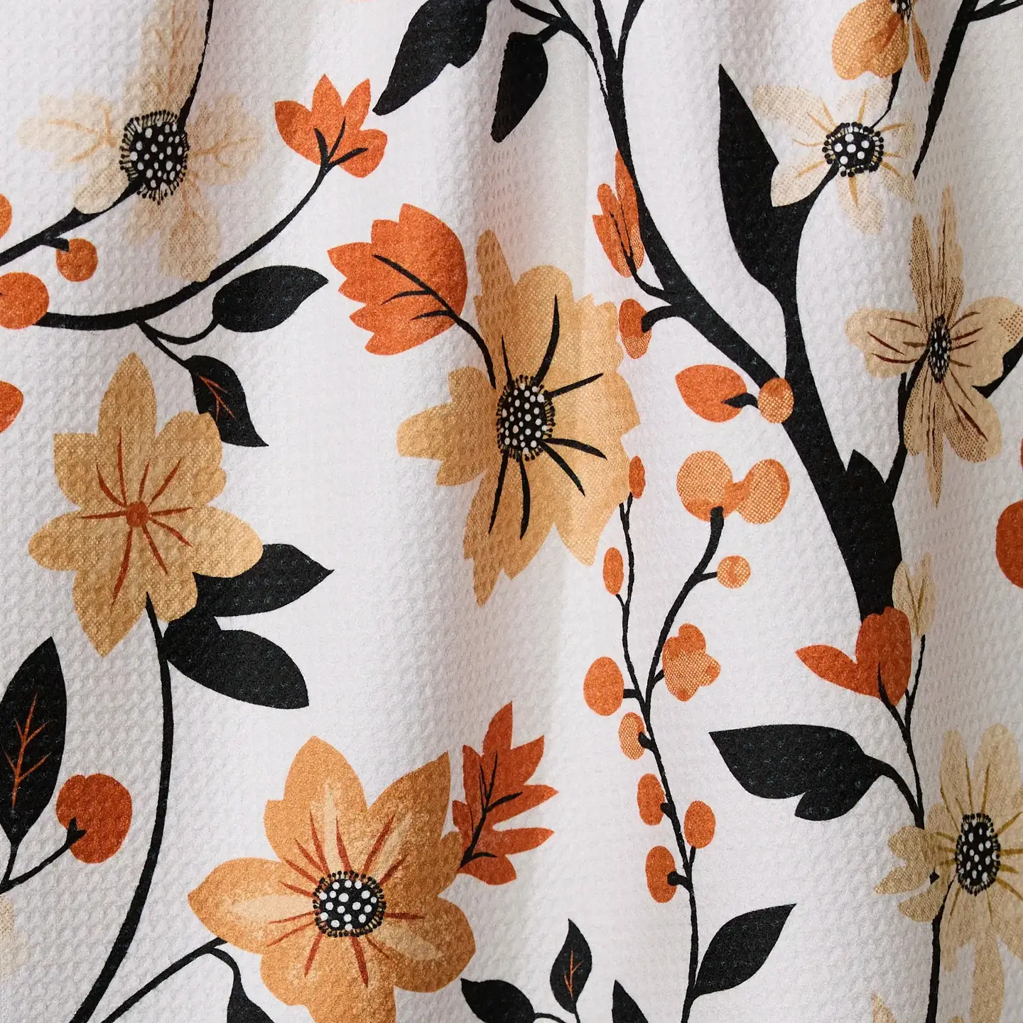 Geometry Tea Towel: Spiced Florals