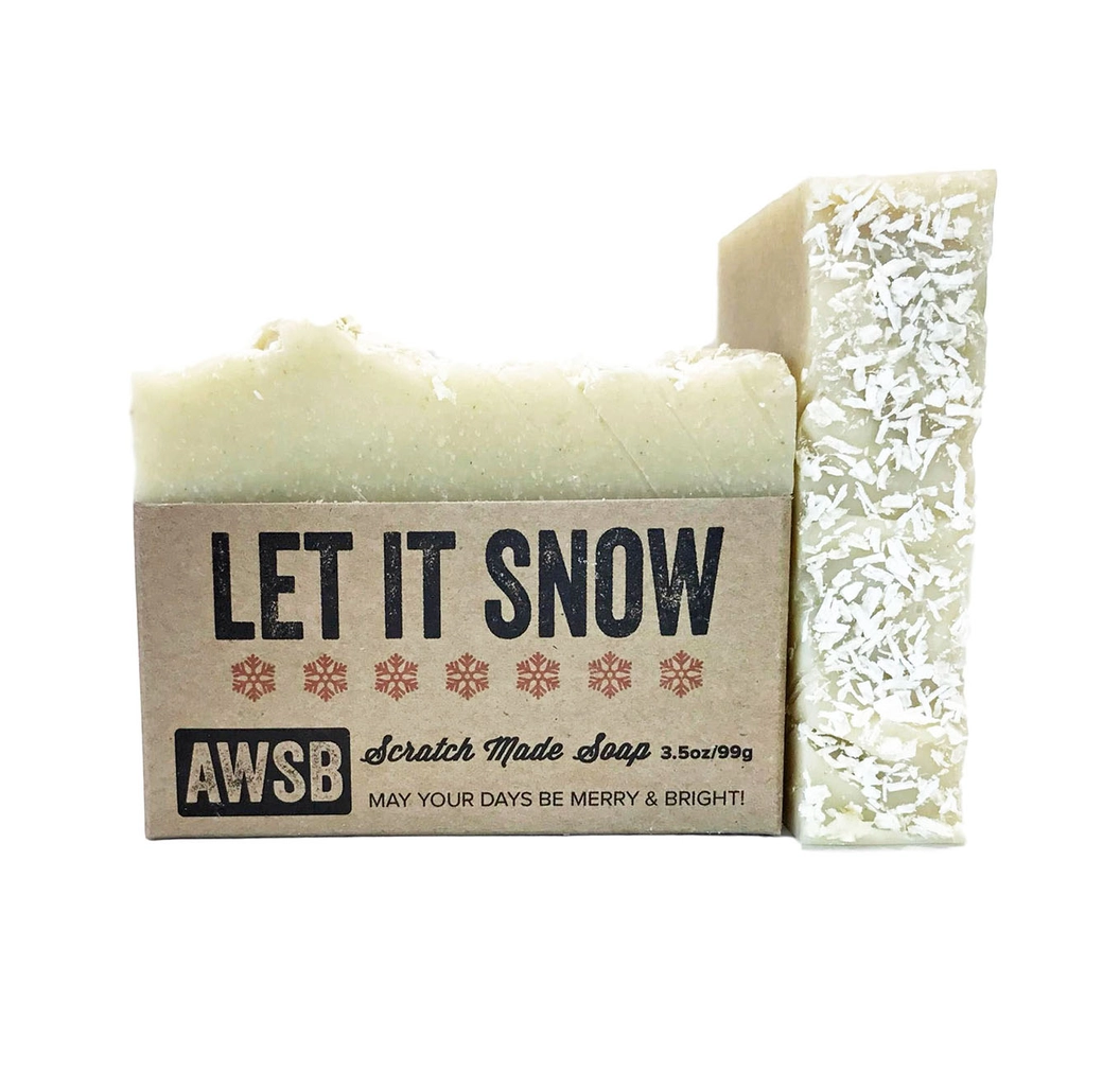 Bar Soap Let it Snow