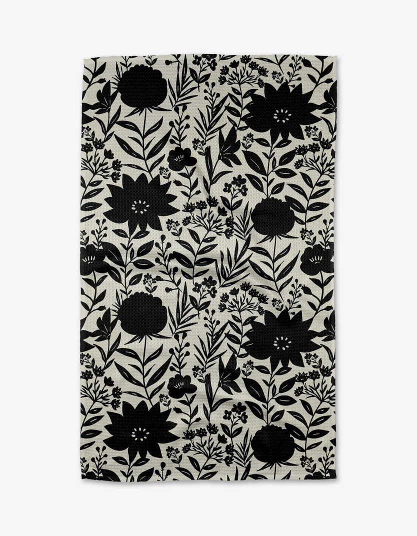 Geometry Tea Towel: Shadow Flower