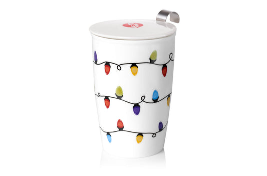 Holiday Lights Tea Infuser Cup