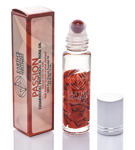 Passion Organic Roll On Oil - Red Jasper
