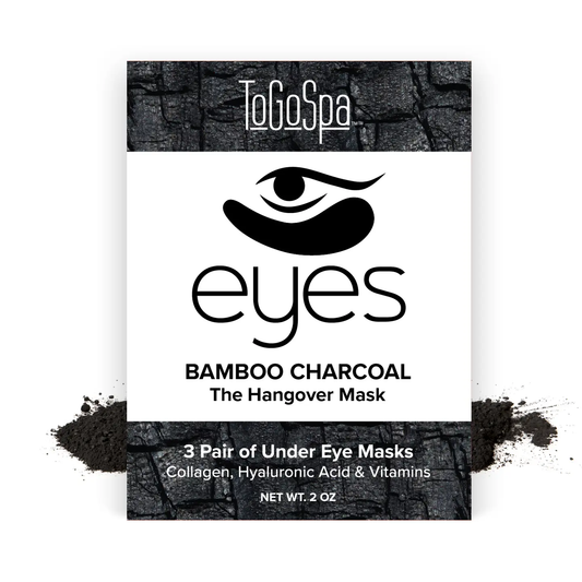 Eye Mask Bamboo Charcoal 3pk