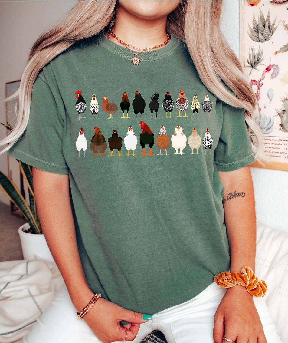 Chicken Breeds T-Shirt