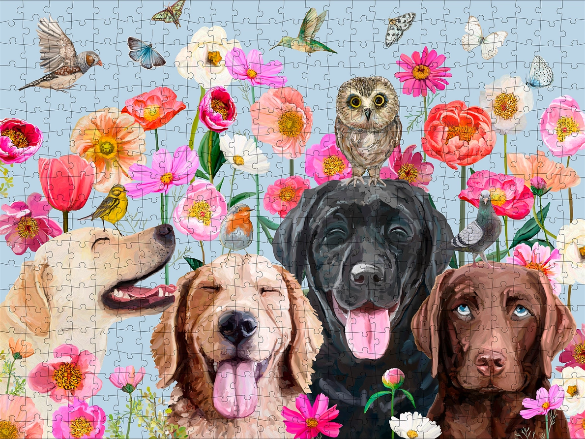 Dogs & Birds Puzzle