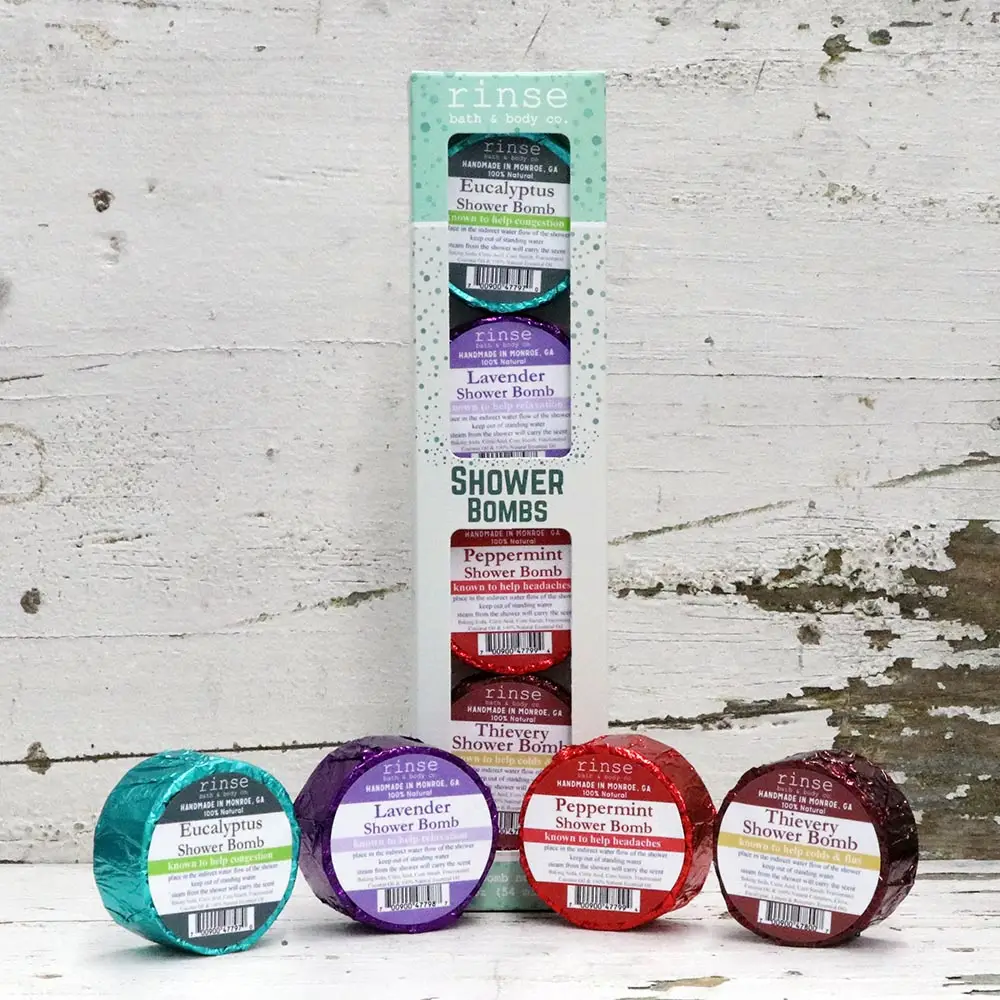 Shower Bomb Assorted 4 Pack