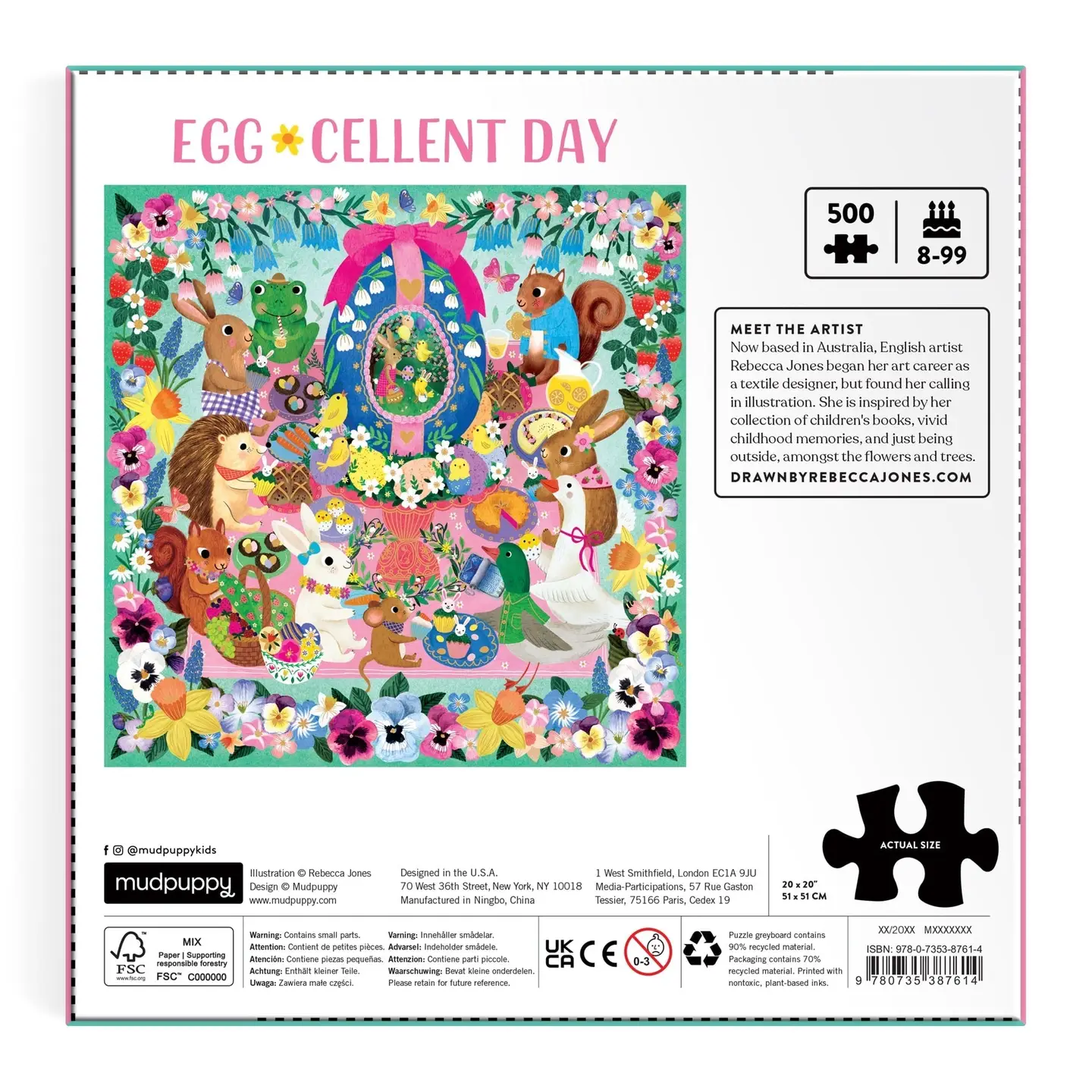 Egg-Cellent Day 500pc Foil Puzzle