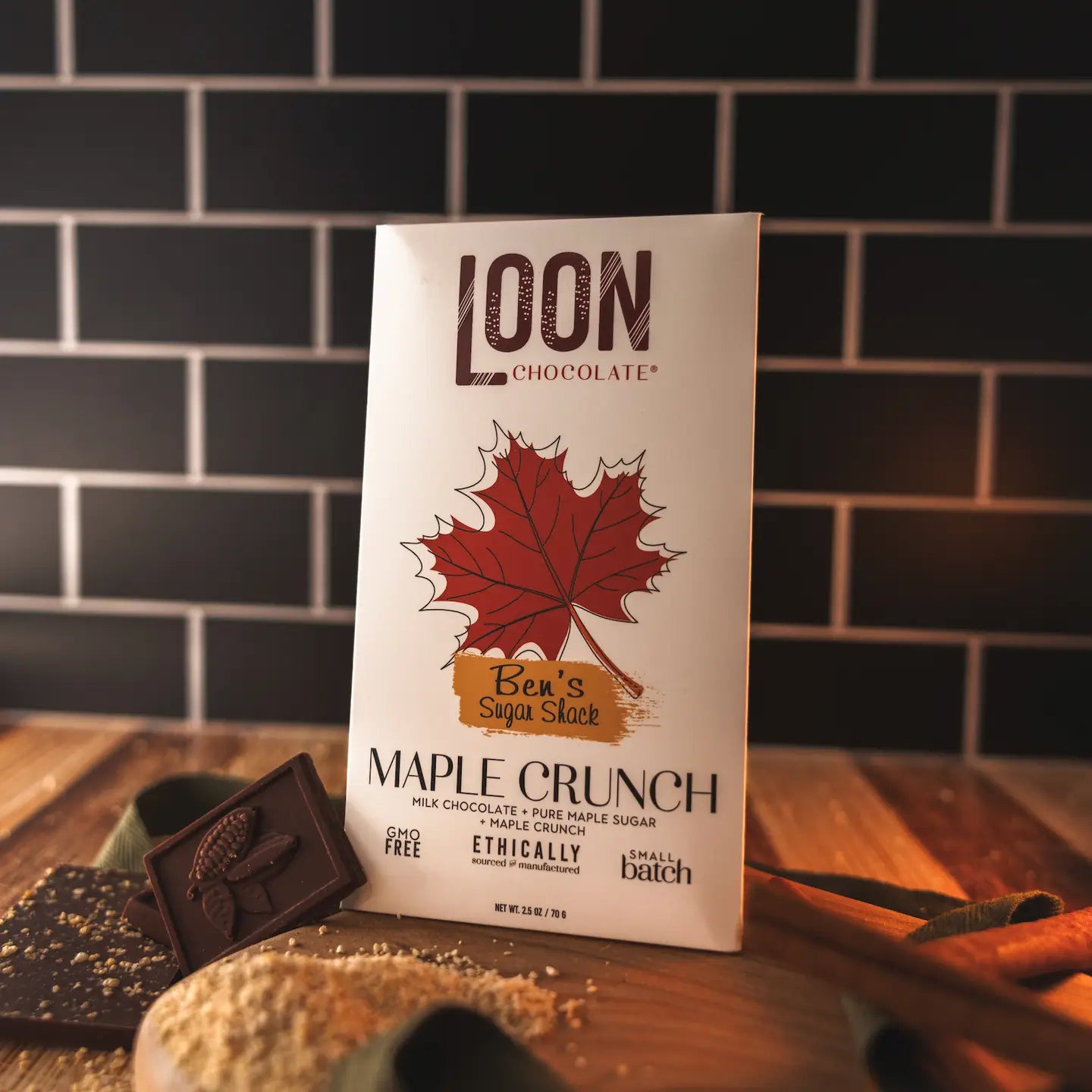 Milk Chocolate Maple Crunch
