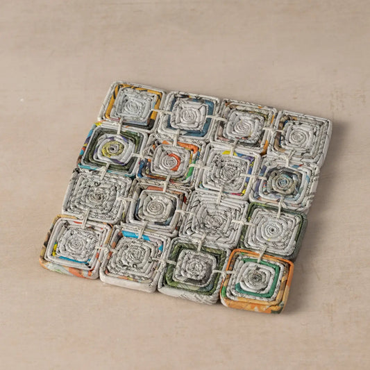 Recycled Newspaper Trivet