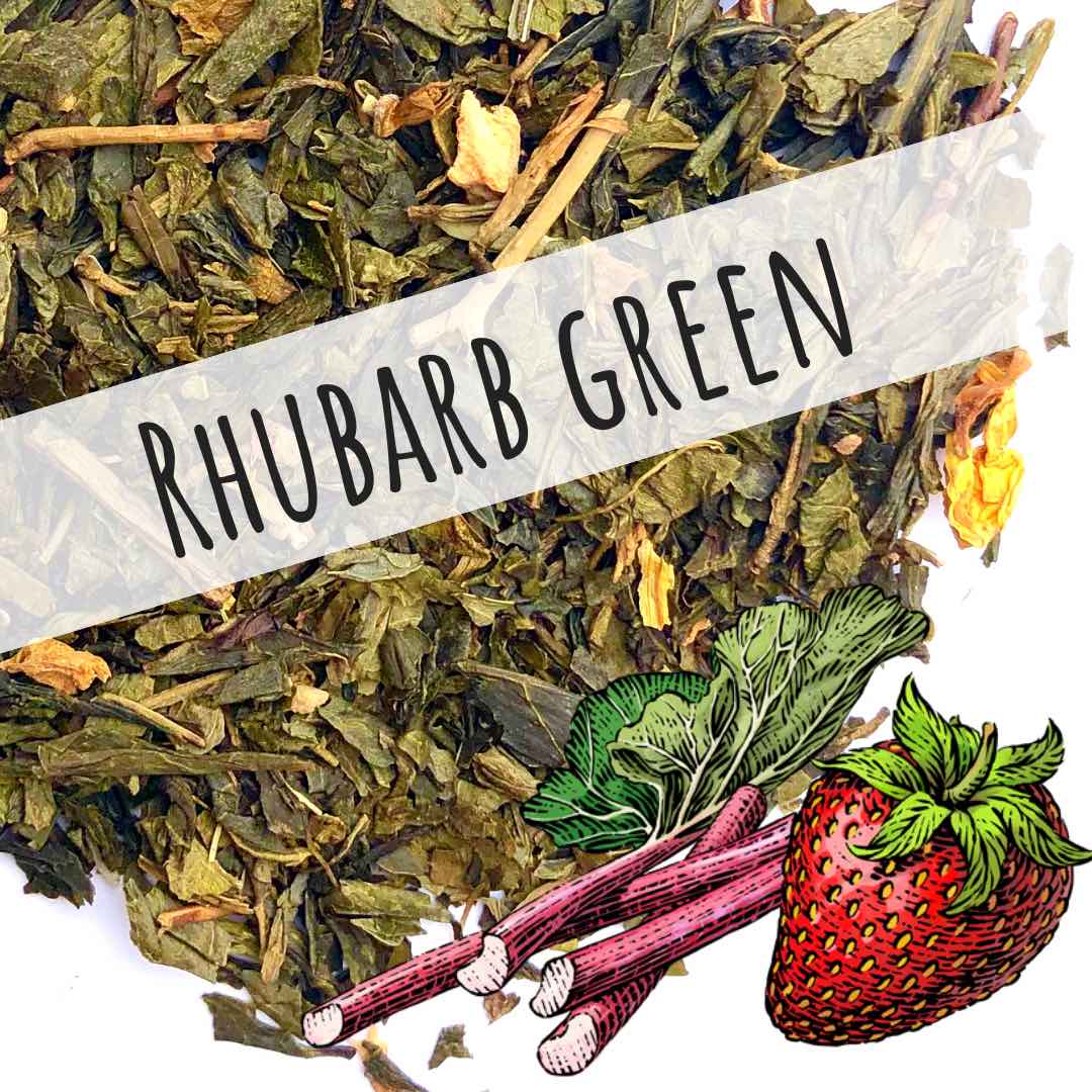Rhubarb Green Loose Leaf Tea
