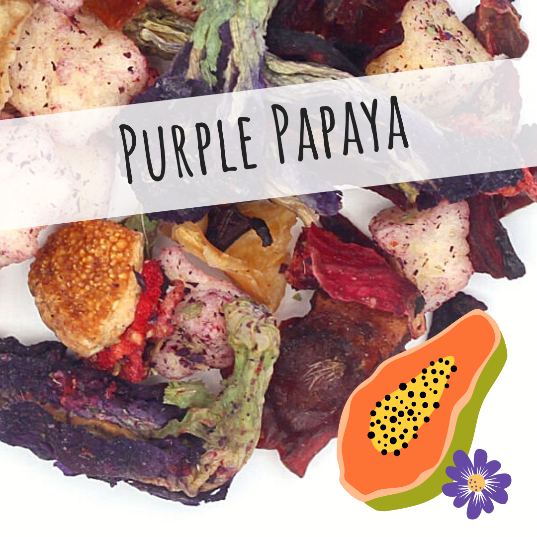 Purple Papaya Loose Leaf Tea