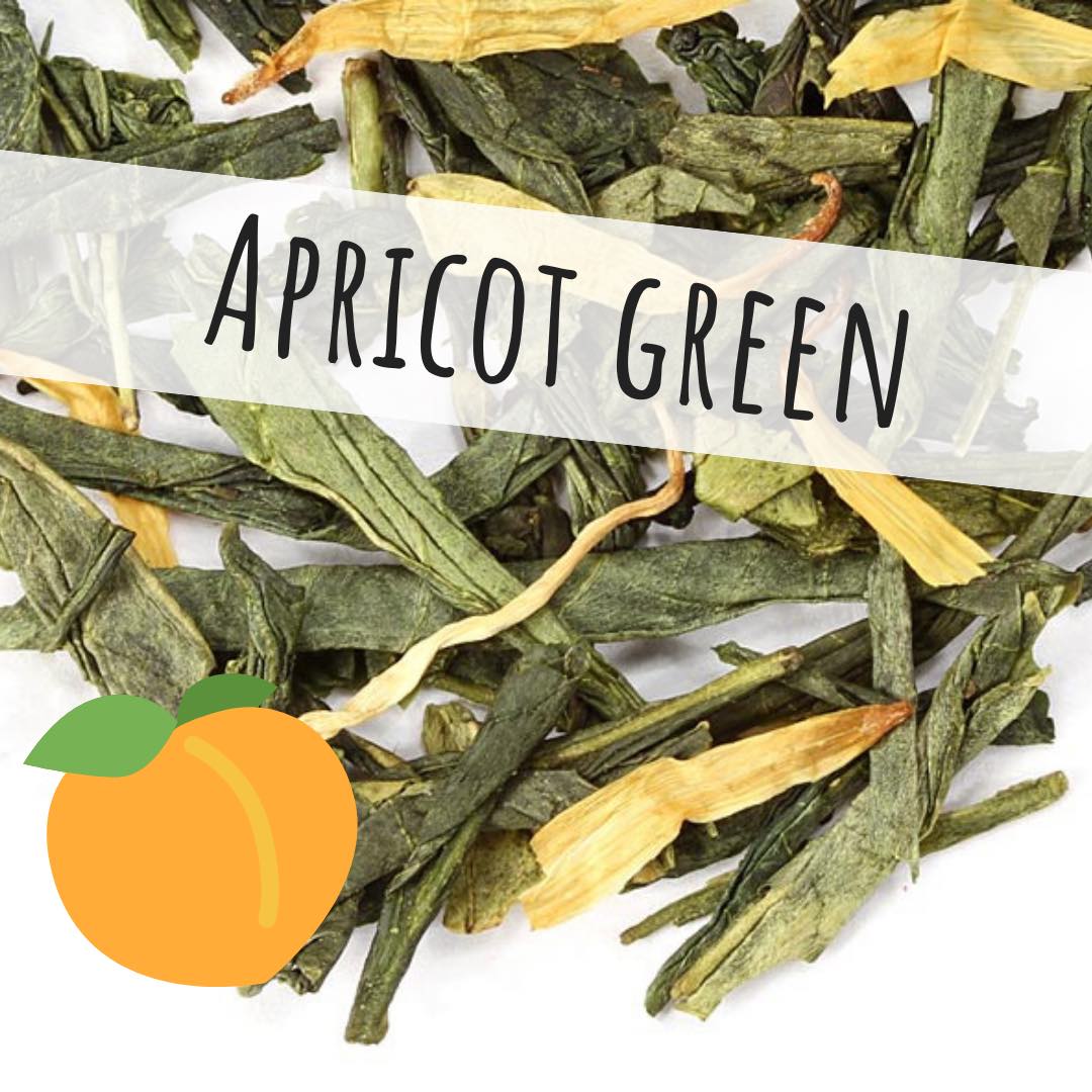Apricot Green Loose Leaf Tea
