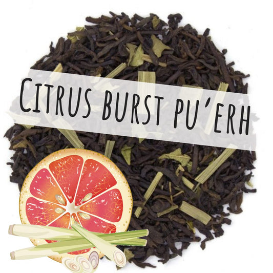 Citrus Burst Pu'reh Loose Leaf Tea