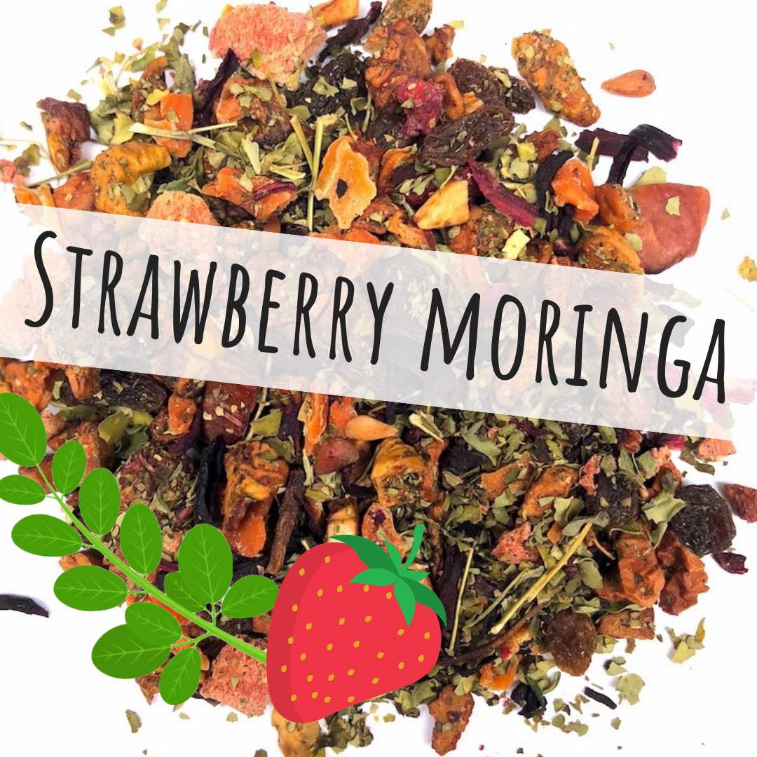 Strawberry Moringa Loose Leaf Tea